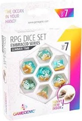 Gamegenic - Embraced Series: RPG Dice Set (Set of 7) - Summer Time